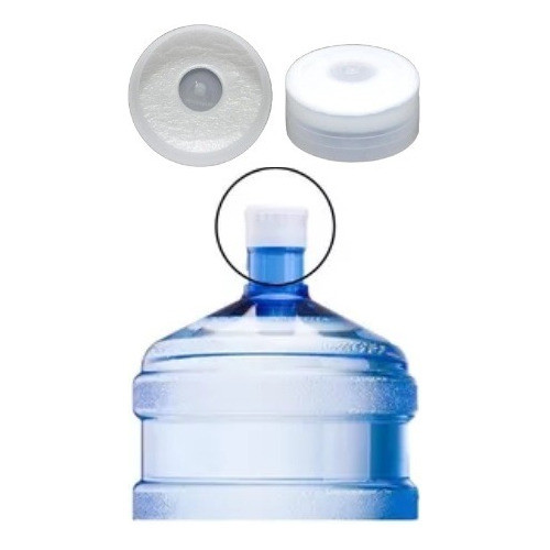 500 Tampas Tampinha Galão Garrafão De Agua 10 / 20 Litros 0