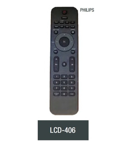 Control Remoto Lcd406  Philips 1