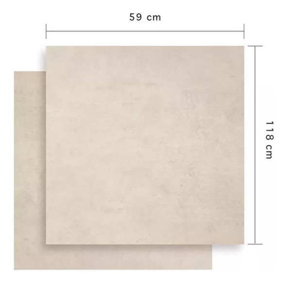 Porcelanato Eliane Town 60x120 Simil Cemento Rect. 1 Cal. 1
