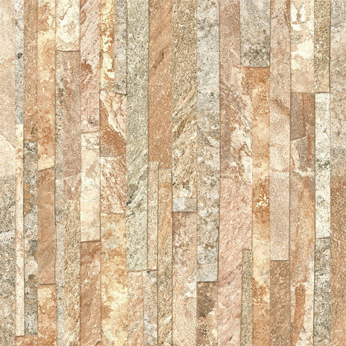 Cerámica Pared 32 X 57 Relieve Simil Piedra Filettado Beige 1