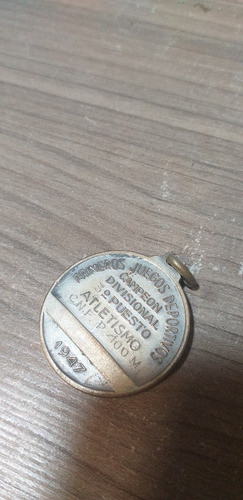 Antigua Medalla Del 3r Puesto Competencia 1947 Atletismo 1