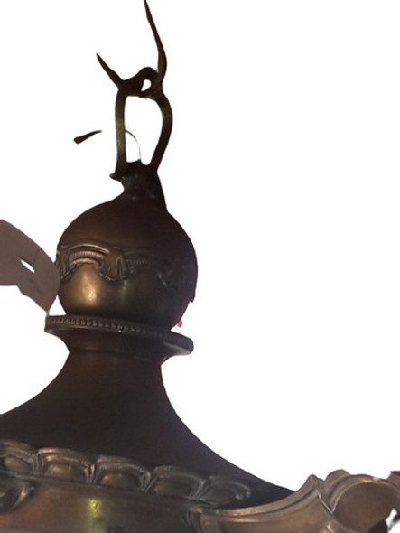 Araña De Estilo Lámpara Colgante Antigua En Bronce 1