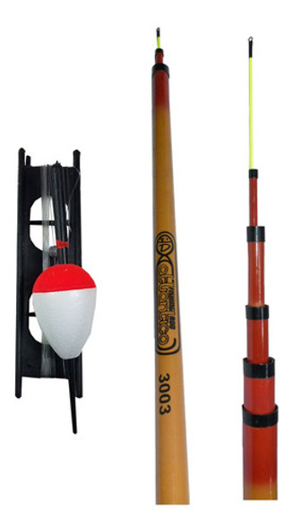 Caña Telescópica Atlántico Pesca Con Boya (flor) De 3 Metros 0 Caña Telescópica Atlántico Pesca Con Boya (flor) De 3 Metros 0