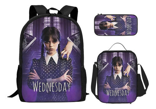 Fuisse Wednesday Mochila Bolsa Para Computadora Portátil De 0