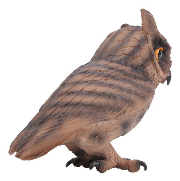 Brinquedo Infantil Owl Bird Model Wild Animal Pvc Craft Educ 1 Brinquedo Infantil Owl Bird Model Wild Animal Pvc Craft Educ 1