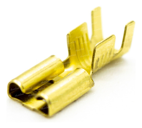 30 Terminales Ficha Pala Hembra 6.3mm Cable 2.5 A 6mm2 0 30 Terminales Ficha Pala Hembra 6.3mm Cable 2.5 A 6mm2 0