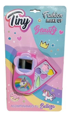 Set Maquillaje Infantil Tiny Fashion Forma Celular 0