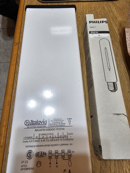 Kit Cultivo 400w Italavia Dual Interperie. 1