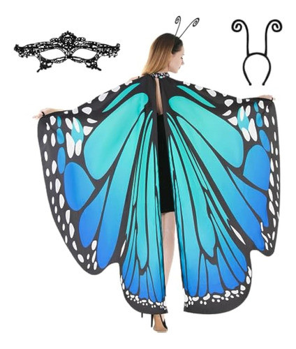 Spooktacular Creations Butterfly Wing Cape Shawl 0