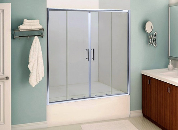 Mampara De Baño Línea Castle Corrediza 2000mm X 1500mm 1