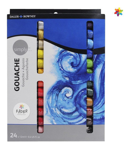 Daler Rowney Gouache X 24 Pomos 0