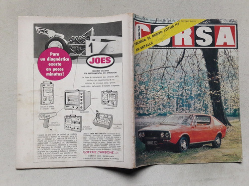 Revista Corsa Nº 418 Marzo 1974 Renault R 17 Tl Berta F5000 0