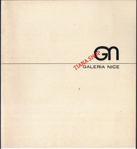 Catálogo Exposición Ernesto Murillo__julio 1961 0