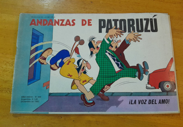Revista Andanzas De Patoruzu N.569 - Diciembre 1992 0