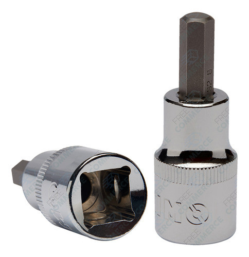 Bocallave Con Punta Hexagonal 6mm - Enc 1/2 Pulgada 0