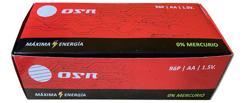 Pilas Baterías Aa 1.5v Carbón Pack X 60 Unidades 0