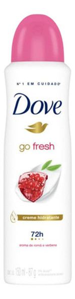 Kit 2 Desodorante Dove Feminino Romã E Verbena 150ml 1