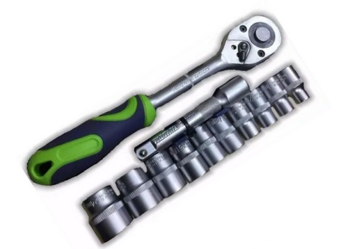 Juego Tubos Bocallave + Crique 1/2 + Alargue Ruhlmann X12pcs 0