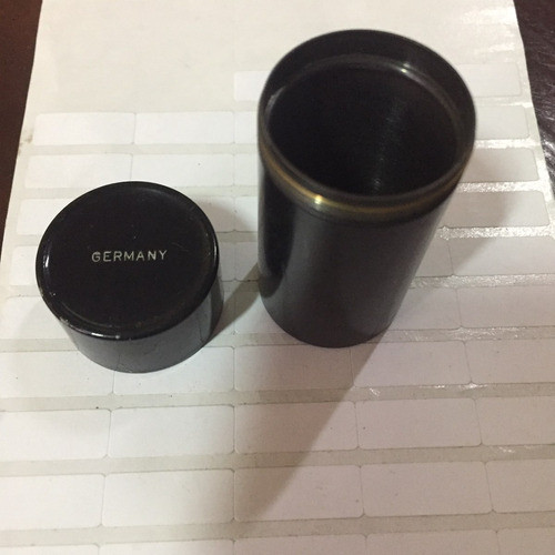 Tubo Metálico Alemán Para Guardar Lo Que Sea. 58mm X 25mm 0