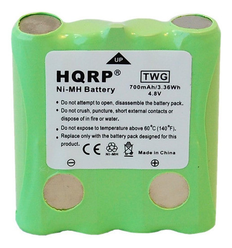 Hqrp 4-pack Batería Compatible Con Cobra Fa-bp Fabp Frs100 F 1