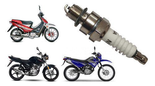 Bujia Cr7hsa Con Resistor Smash - Ybr - Xtz125 Nsp 0