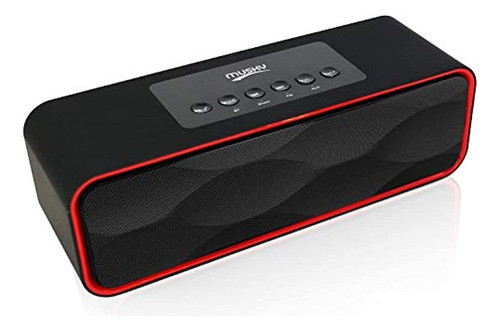 Altavoz Estéreo Bluetooth Inalámbrico Portátil Con Sonido Po 0