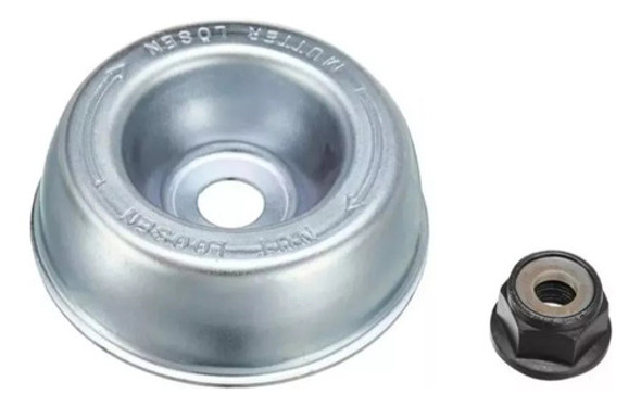 Taza Copa Cuchilla + Tuerca Desmalezadora Husqvarna 143 Rii 0