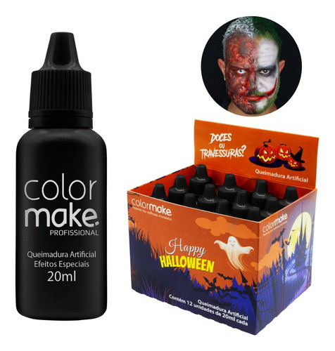 Efeito Queimadura Artificial Colormake Helloween Cosplay 0
