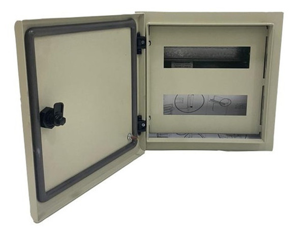 Gabinete Estanco Calado Metalico Roker 300x300x100 2 Filas 1 Gabinete Estanco Calado Metalico Roker 300x300x100 2 Filas 1