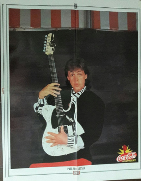 Poster Paul Mc Cartney  56 X 42 0