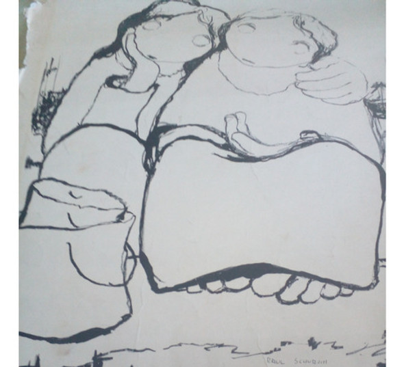 Raul Schurjin. Tinta Sobre Papel. Obra Original Firmada 0