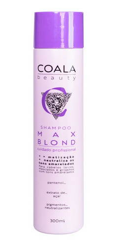 Kit Coala Max Blond Shampoomáscara 1