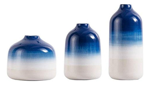 Rich Leisure - Juego De Jarrones Pequeños, Juego De 3 Jarron 0