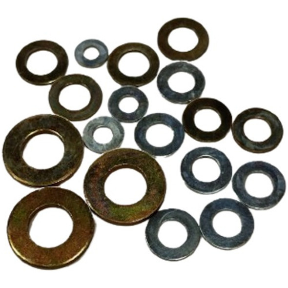 Arandela Plana Hierro Zincado 5/32-m4 Esp 0.8mm X1.000 U 0