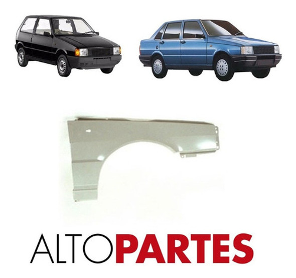 Guardabarro Delantero Duna Uno Fiorino Derecho Con Agujero 1