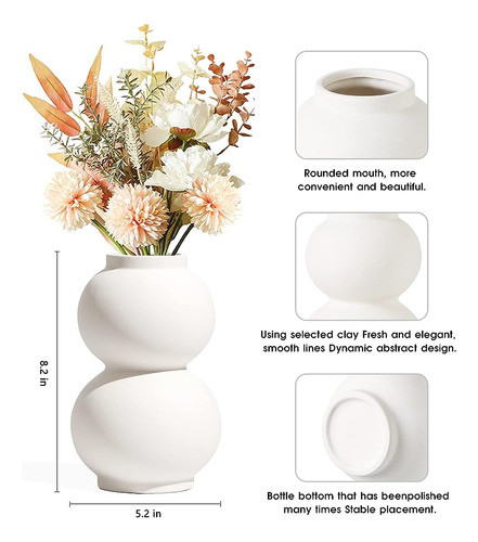 ~? Jarrón De Cerámica Para La Decoración Del Hogar, Jarrón D 1