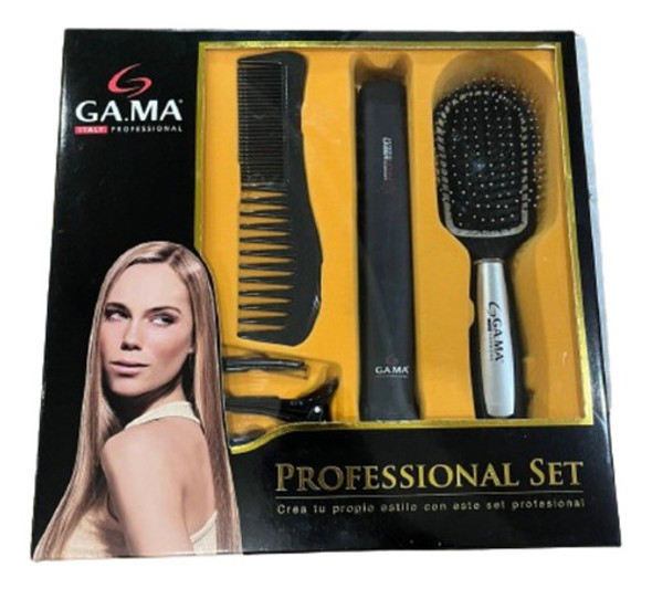 Set De Belleza Gama Planchita Ceramic Laser Ion + Accesorios 0 Set De Belleza Gama Planchita Ceramic Laser Ion + Accesorios 0