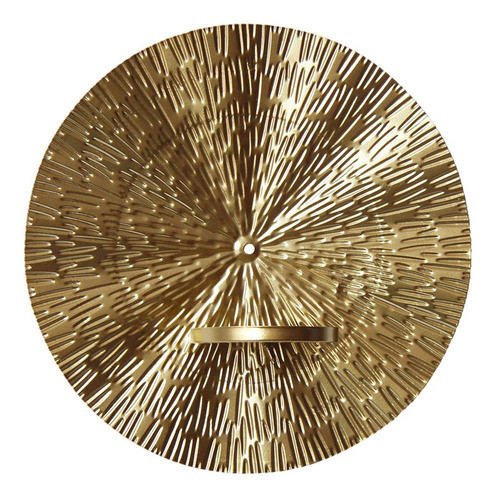 Castiçais De Metal Fixados Na Parede D 24,5x24,5x8,5cm 0