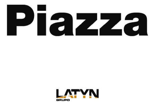 Set De 4 Piezas Piazza Cube Cromo Piazza 1