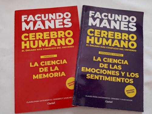 Facundo Manes Emociones Y Estres / Memoria / Pack X 2 Libros 0