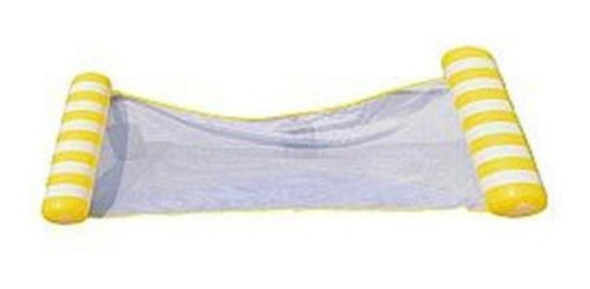 Colchoneta Inflable Con Red Para Pileta Piscina Kaiman 1