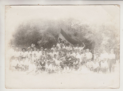 Uruguay Antigua Fotografia Vintage Vista De Picnic Social 0