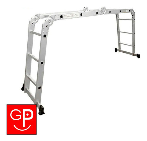 Escalera Multifunción Sin Plataforma 12 Escalones 3.7mts G P 1