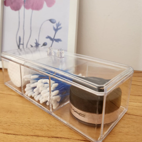 Organizador De Acrilico Algodon Make Up Hisopos - Organizeit 1