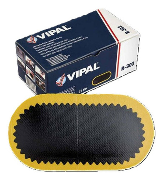 Parches Para Camara Moto Auto Ovalados 120x60mm R-302 Vipal 0