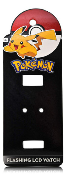 Relógio De Pulso Accutime Kids Pokémon Pikachu Digital Para 1