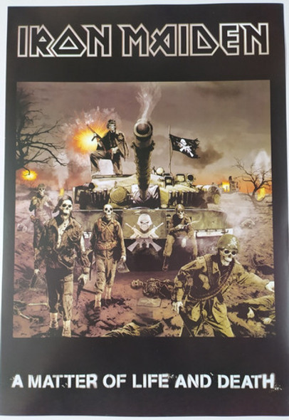 Poster Lamina Iron Maiden A Matter Nuevo Laser Rock 0
