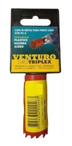 Sierra Copa Bimetal 79 Mm Giro Triplex Venturo De Aliafor 0