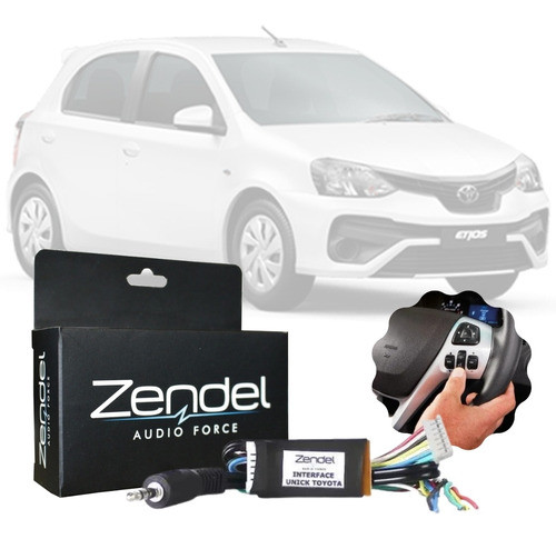 Interface Controle Volante Zendel Toyota Etios 13/21 0