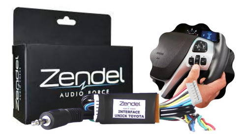 Interface Controle Volante Zendel Toyota Etios 13/21 1